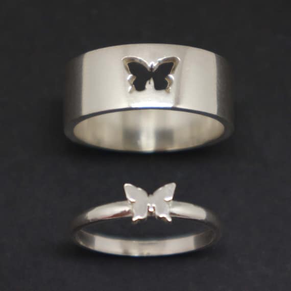8 Pcs Butterfly Knuckle Stacking Rings Set Knuckle Heart Lightning Dinosaur Adjustable for him and her Couples Friendship Best Friends Matching Promise Love Wedding Jewelry 8 Pcs Butterfly Knuckle Stacking Rings Set Knuckle Heart Lightning Dinosaur Adjustable for him and her Couples Friendship Best Friends Matching Promise Love Wedding Jewelry