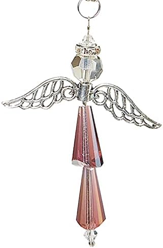 Crystal Angel Charm for Protection Guardian Angel Car Charms Happiness Crystal Car Hanging Ornament Ideal Guardian Angel Gifts-April Diamond Guardian Angel Car & Windows Faith and Love Crystal Angel Charm for Protection Guardian Angel Car Charms Happiness Crystal Car Hanging Ornament Ideal Guardian Angel Gifts-April Diamond Guardian Angel Car & Windows Faith and Love