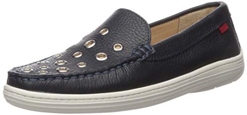MARC JOSEPH NEW YORK Unisex-Kid's Leather Made in Brazil Mott Street Grommet Detail Loafer 11.5 M US Little Kid Navy Grainy MARC JOSEPH NEW YORK Unisex-Kid's Leather Made in Brazil Mott Street Grommet Detail Loafer 11.5 M US Little Kid Navy Grainy