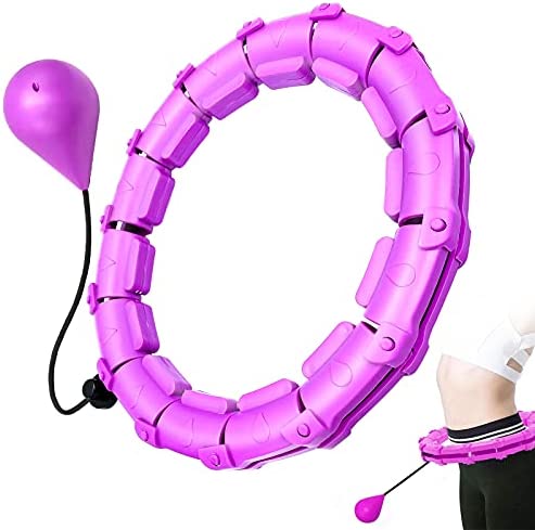 Detachable Adjustable Fitness Exercise Hoola Hoops for Women Weight Loss MSIUSU Smart Hula Exercise Hoops for Adults Weight Loss with 360 Degree Massage Detachable Adjustable Fitness Exercise Hoola Hoops for Women Weight Loss MSIUSU Smart Hula Exercise Hoops for Adults Weight Loss with 360 Degree Massage