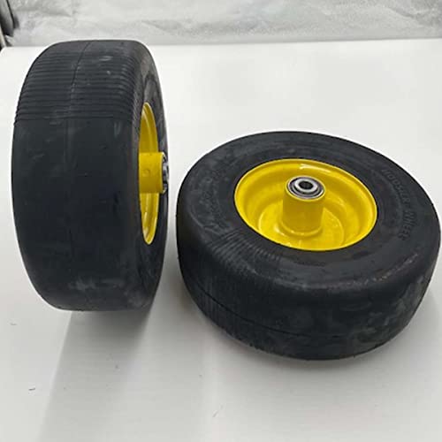 Set of 2-13x6.50-6 Smooth Beige Wheel Compatible with Grasshopper 483865 Set of 2-13x6.50-6 Smooth Beige Wheel Compatible with Grasshopper 483865