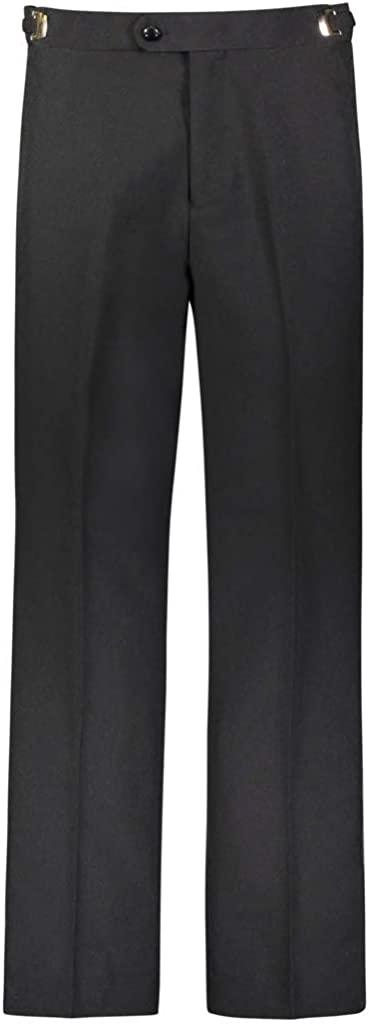RGM Men's Tuxedo Pants Side Satin Stripe Pleated Or Flat Front RGM Men's Tuxedo Pants Side Satin Stripe Pleated Or Flat Front