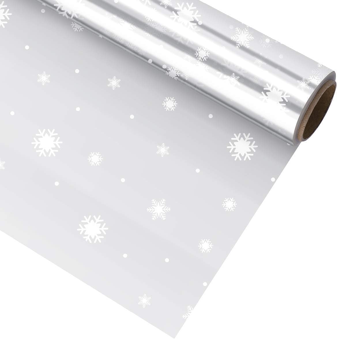 Snack Treat Bags Snowflake Wrap Clear Cellophane Wrap Roll for Gift Wrapping Protective Paper Holiday Shopping Tools Arts & Crafts Supplies x 100 ft Birthday Basket jojofuny 31.5 in Snack Treat Bags Snowflake Wrap Clear Cellophane Wrap Roll for Gift Wrapping Protective Paper Holiday Shopping Tools Arts & Crafts Supplies x 100 ft Birthday Basket jojofuny 31.5 in