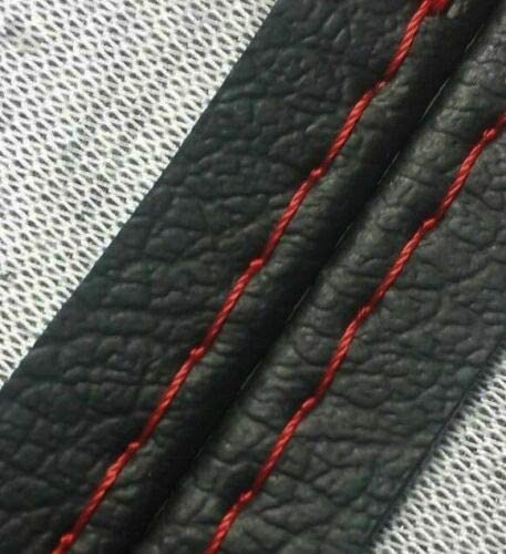 Autoguru E Brake Boot PVC Leather Made for Honda Prelude 97-01 Black Red Stitch Autoguru E Brake Boot PVC Leather Made for Honda Prelude 97-01 Black Red Stitch