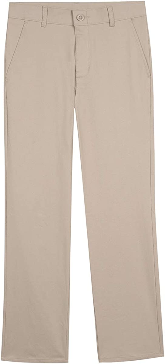 IZOD Boys' Flat Front Stretch Twill Chino Pants IZOD Boys' Flat Front Stretch Twill Chino Pants