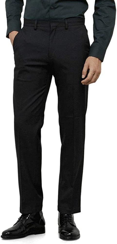 Kenneth Cole Reaction Men's Stretch Modern-Fit Flat-Front Pant Kenneth Cole Reaction Men's Stretch Modern-Fit Flat-Front Pant