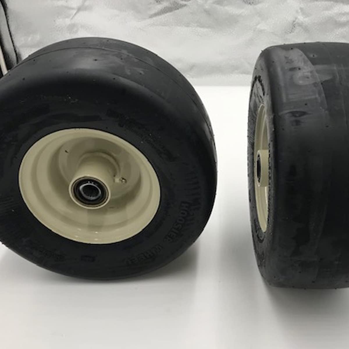 Set of 2-13x6.50-6 Smooth Beige Wheel Compatible with Grasshopper 483865 Set of 2-13x6.50-6 Smooth Beige Wheel Compatible with Grasshopper 483865