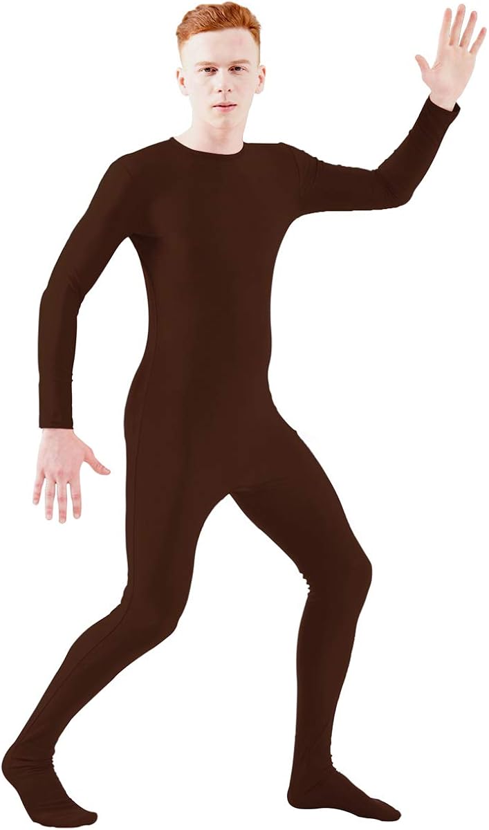Ensnovo Adult Spandex One Piece Unitard Full Body Suit Costume Ensnovo Adult Spandex One Piece Unitard Full Body Suit Costume