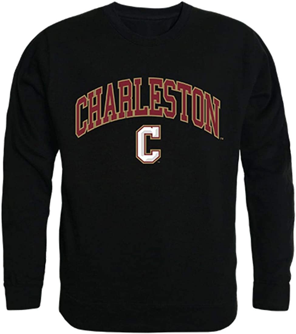 W Republic COFC College of Charleston Campus Crewneck Pullover Sweatshirt Sweater Black W Republic COFC College of Charleston Campus Crewneck Pullover Sweatshirt Sweater Black