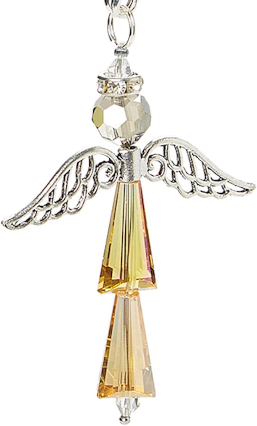 Crystal Angel Charm for Protection Guardian Angel Car Charms Happiness Crystal Car Hanging Ornament Ideal Guardian Angel Gifts-April Diamond Guardian Angel Car & Windows Faith and Love Crystal Angel Charm for Protection Guardian Angel Car Charms Happiness Crystal Car Hanging Ornament Ideal Guardian Angel Gifts-April Diamond Guardian Angel Car & Windows Faith and Love