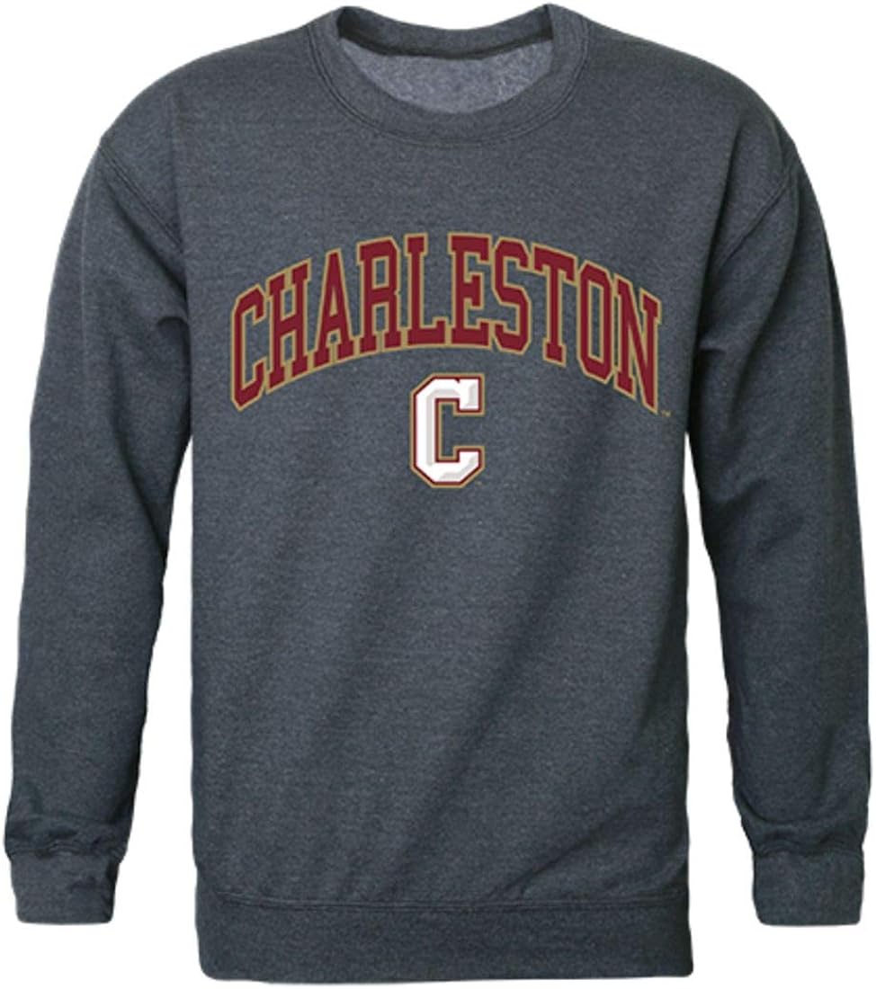 W Republic COFC College of Charleston Campus Crewneck Pullover Sweatshirt Sweater Black W Republic COFC College of Charleston Campus Crewneck Pullover Sweatshirt Sweater Black
