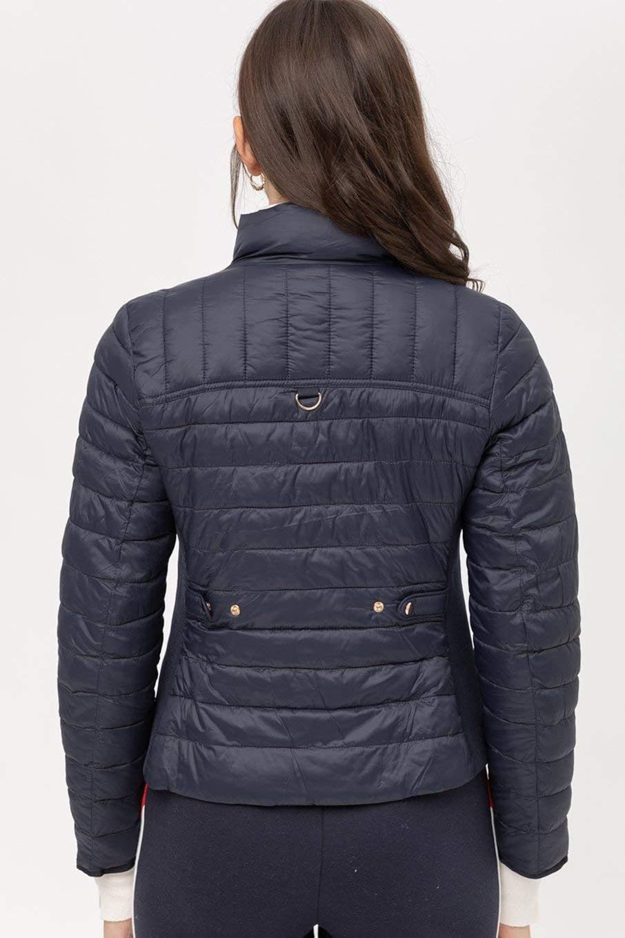 OLLIE ARNES Women's Quilted or Inner Fur Lined Sherpa Anorak Down Parka Jacket OLLIE ARNES Women's Quilted or Inner Fur Lined Sherpa Anorak Down Parka Jacket