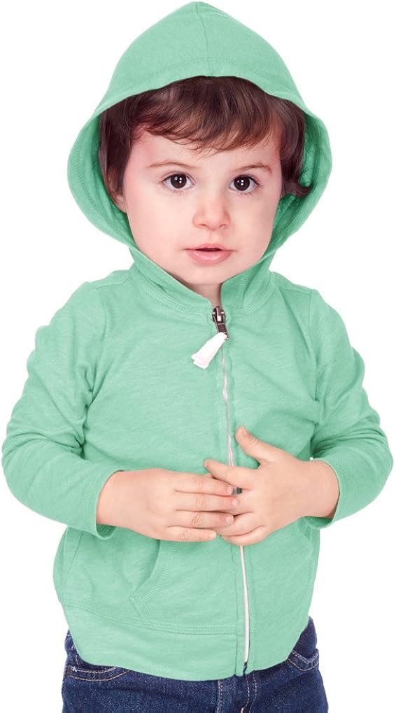 Kavio Unisex Infants Jersey Long Sleeve Zip Up Hoodie Kavio Unisex Infants Jersey Long Sleeve Zip Up Hoodie