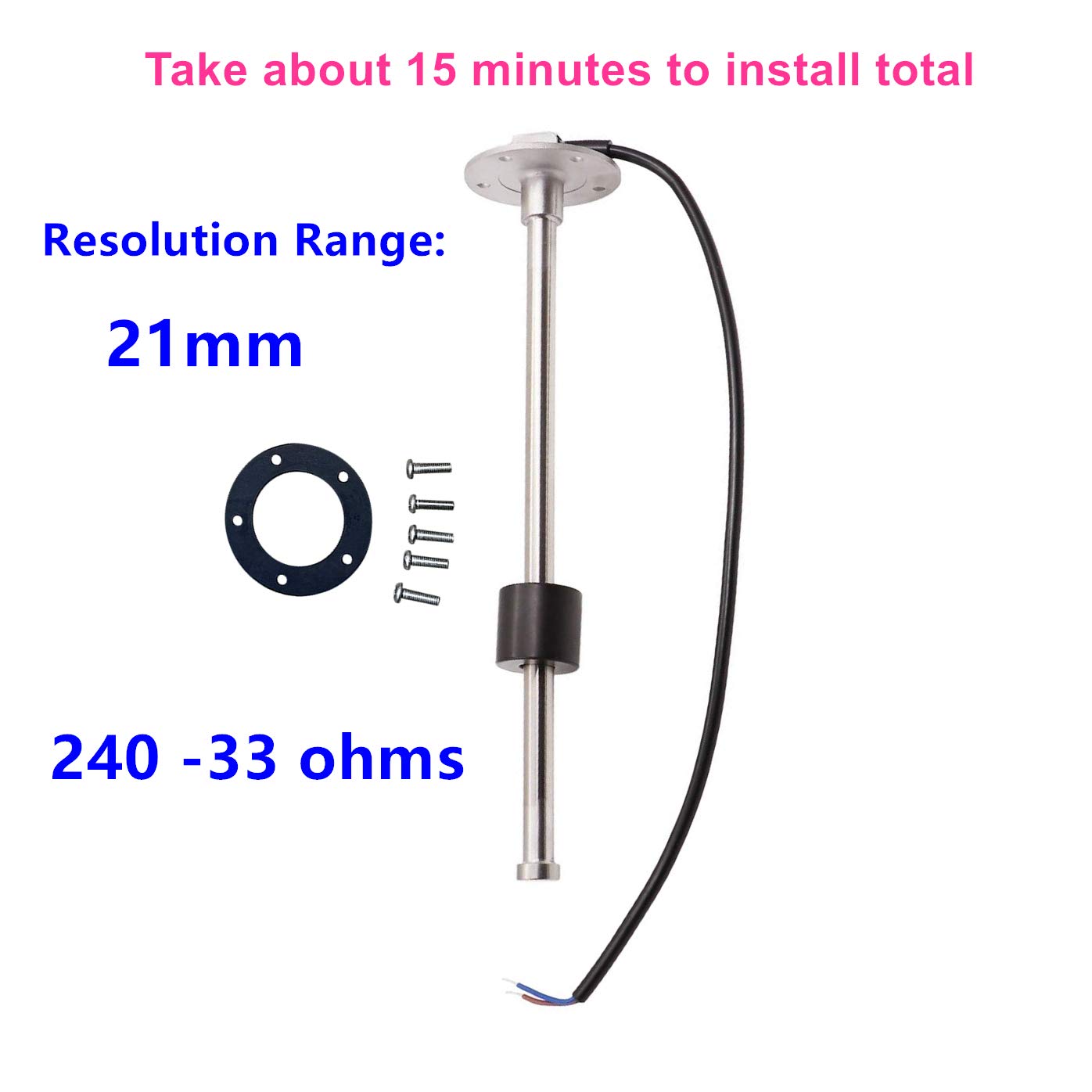 240-33 ohms AODITECK Marine Fuel Sending Unit 16 for Boat Car Truck Bundle Marine Fuel Level Gauge for Boat Vehicle SUV Aftermarket Fuel Gauge 240-33 ohm 240-33 ohms AODITECK Marine Fuel Sending Unit 16 for Boat Car Truck Bundle Marine Fuel Level Gauge for Boat Vehicle SUV Aftermarket Fuel Gauge 240-33 ohm