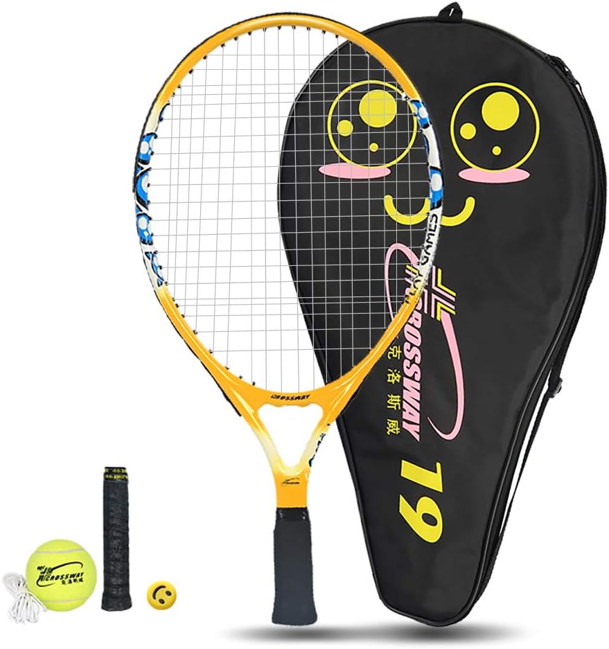 MAIBOLE Junior Tennis Racquet Recreational Tennis Racket Pre-Strung Head Light Balance for Beginners Youth Kids Good Control Grip MAIBOLE Junior Tennis Racquet Recreational Tennis Racket Pre-Strung Head Light Balance for Beginners Youth Kids Good Control Grip