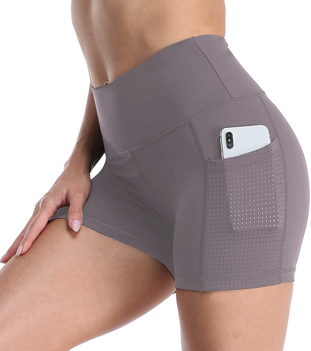 UURUN High Waist Yoga Pants Capri Workout Running Leggings with Pockets Non-See-Through Printed Fabric UURUN High Waist Yoga Pants Capri Workout Running Leggings with Pockets Non-See-Through Printed Fabric