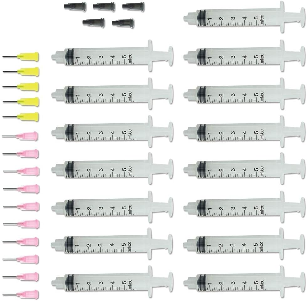 Rhinestones Precision Adhesive for Attaching Crystals Gems & Jewels Flat Back Stones 15 Syringes 15 Tips and 5 caps CrystalFX Use with Thick Viscosity Glues The Beadsmith Glue Syringes Rhinestones Precision Adhesive for Attaching Crystals Gems & Jewels Flat Back Stones 15 Syringes 15 Tips and 5 caps CrystalFX Use with Thick Viscosity Glues The Beadsmith Glue Syringes