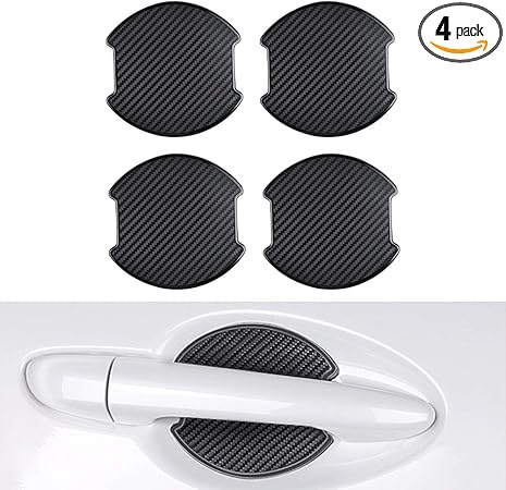 Goukos 8PCS 3D Car Door Handle Scratch Protector Reflective Sticker Warning Bumper Guard Sticker Door Handle Cup Cover Reflector Film Universal Size Blue Goukos 8PCS 3D Car Door Handle Scratch Protector Reflective Sticker Warning Bumper Guard Sticker Door Handle Cup Cover Reflector Film Universal Size Blue