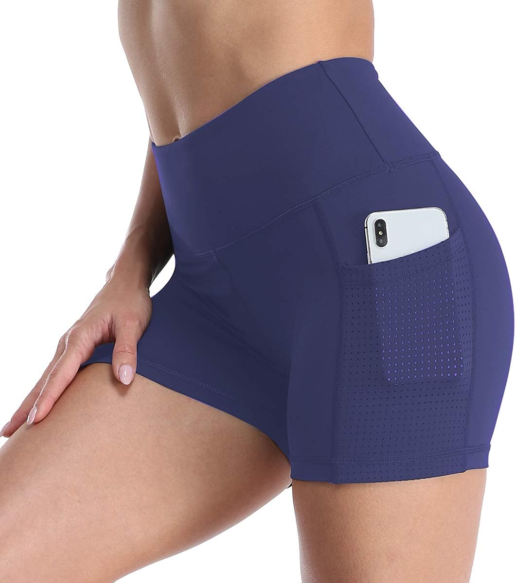 UURUN High Waist Yoga Pants Capri Workout Running Leggings with Pockets Non-See-Through Printed Fabric UURUN High Waist Yoga Pants Capri Workout Running Leggings with Pockets Non-See-Through Printed Fabric