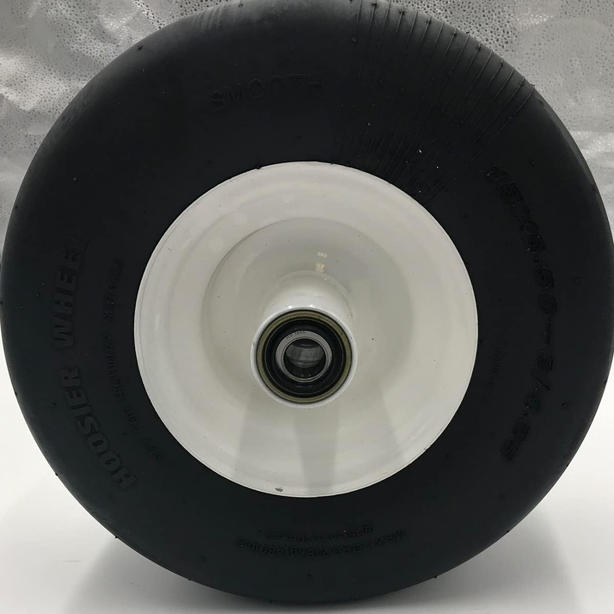 Set of 2-13x6.50-6 Smooth Beige Wheel Compatible with Grasshopper 483865 Set of 2-13x6.50-6 Smooth Beige Wheel Compatible with Grasshopper 483865