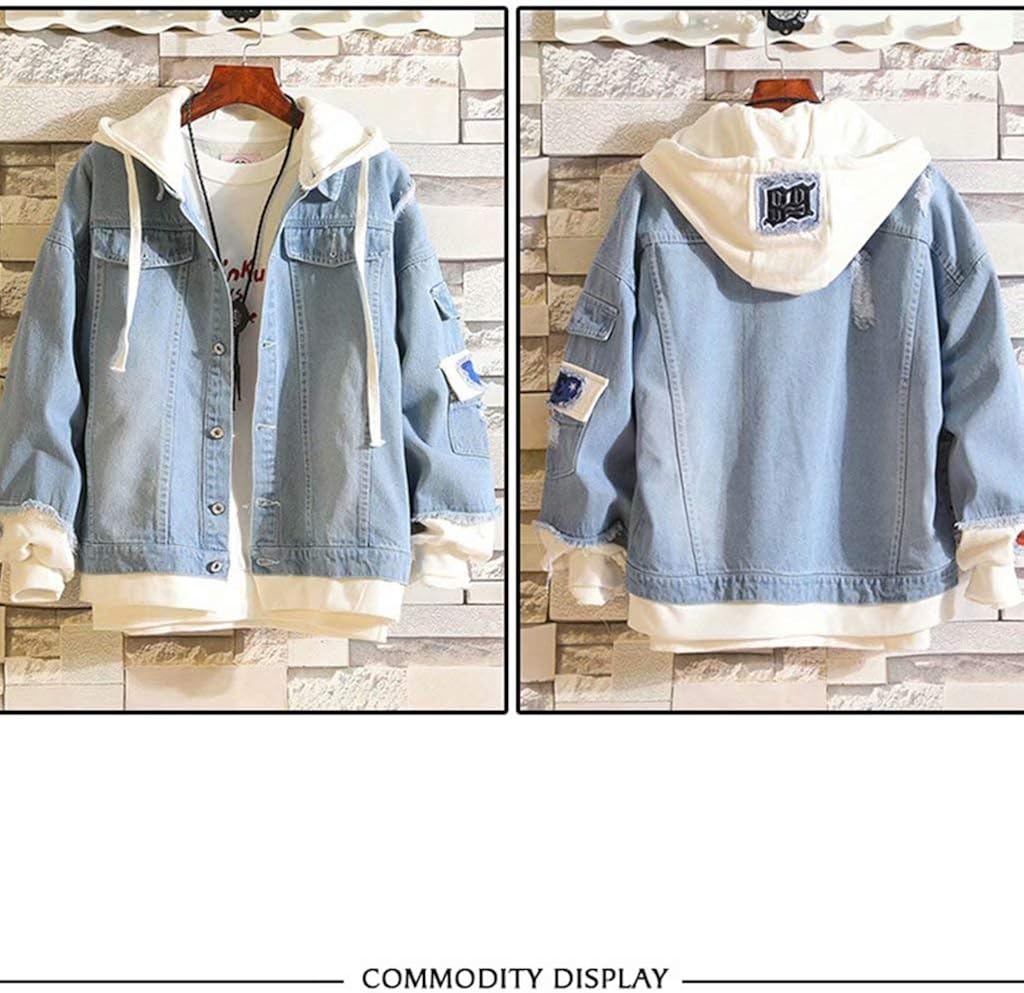 KPOP Rapper Denim Jacket Jeans Love Printed Fashion Sport Hip Hop Hoodie KPOP Rapper Denim Jacket Jeans Love Printed Fashion Sport Hip Hop Hoodie