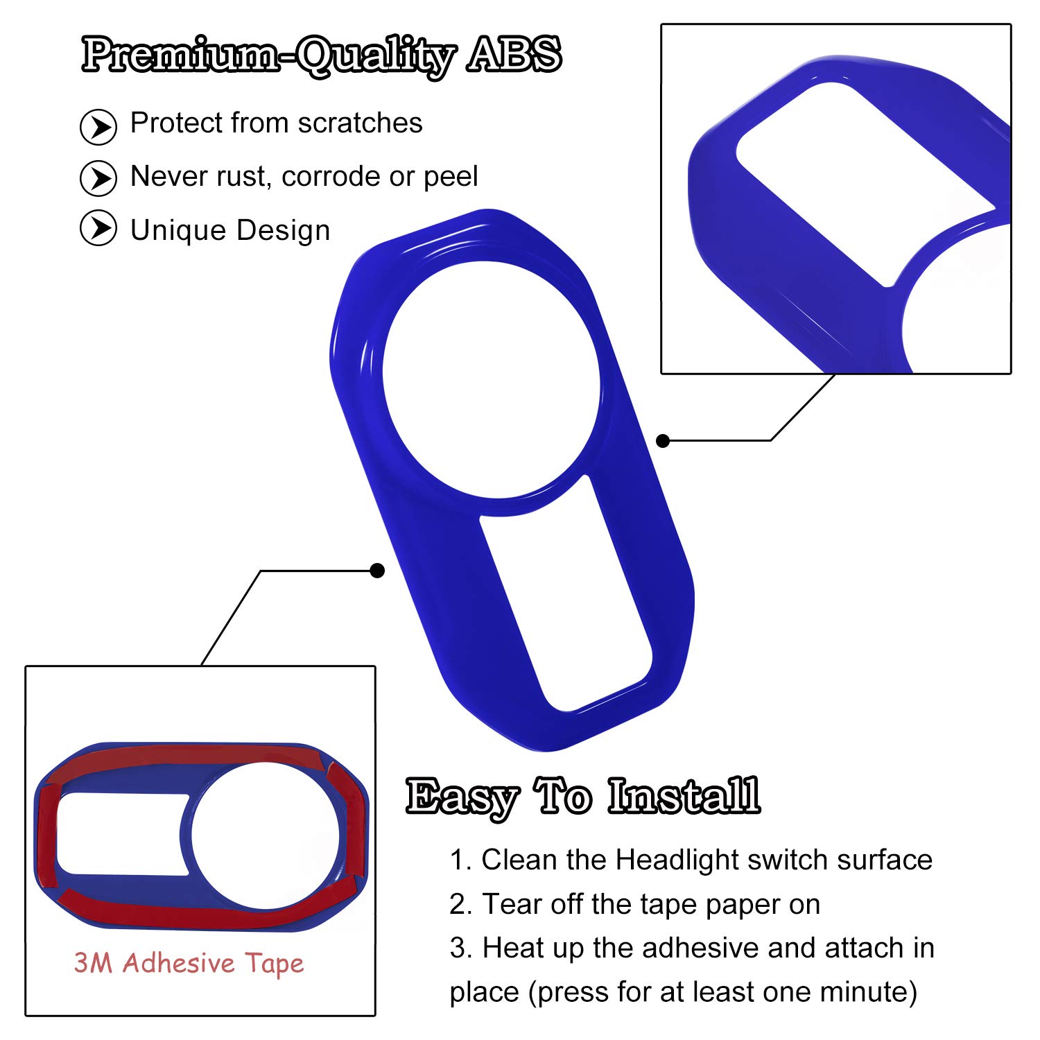 Yellow Headlight Lamp Switch Trim Cover Button Decoration Interior Accessories for 2018-2021 Jeep Wrangler JL JLU & Gladiator JT Yellow Headlight Lamp Switch Trim Cover Button Decoration Interior Accessories for 2018-2021 Jeep Wrangler JL JLU & Gladiator JT