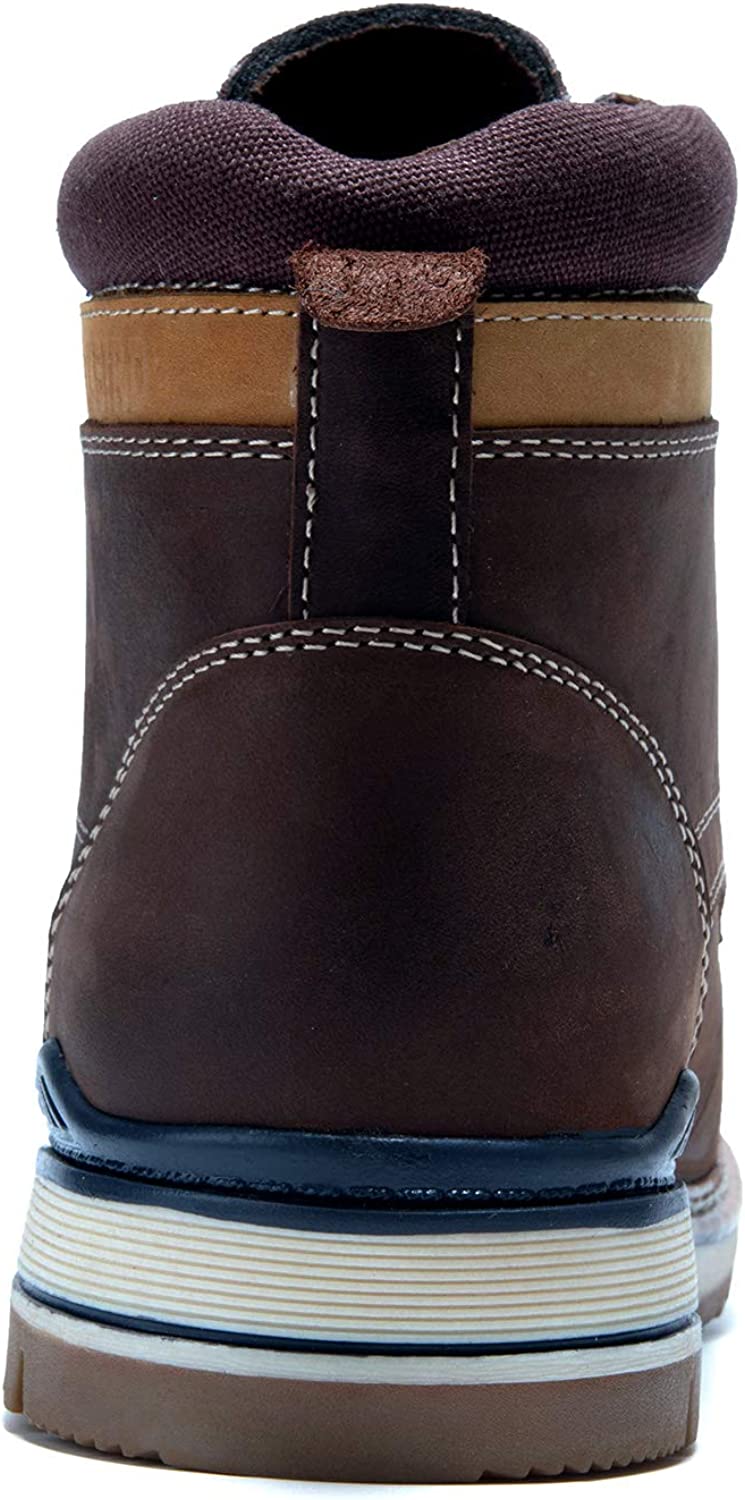 Arkbird Matte Leather High Cut Work Shoes for Men Men's Causal Oxford Dress Boot Arkbird Matte Leather High Cut Work Shoes for Men Men's Causal Oxford Dress Boot