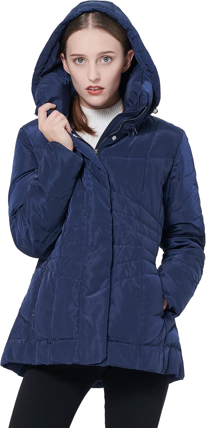 Orolay Women's Warm Winter Down Coat Hooded Puffer Jacket Orolay Women's Warm Winter Down Coat Hooded Puffer Jacket