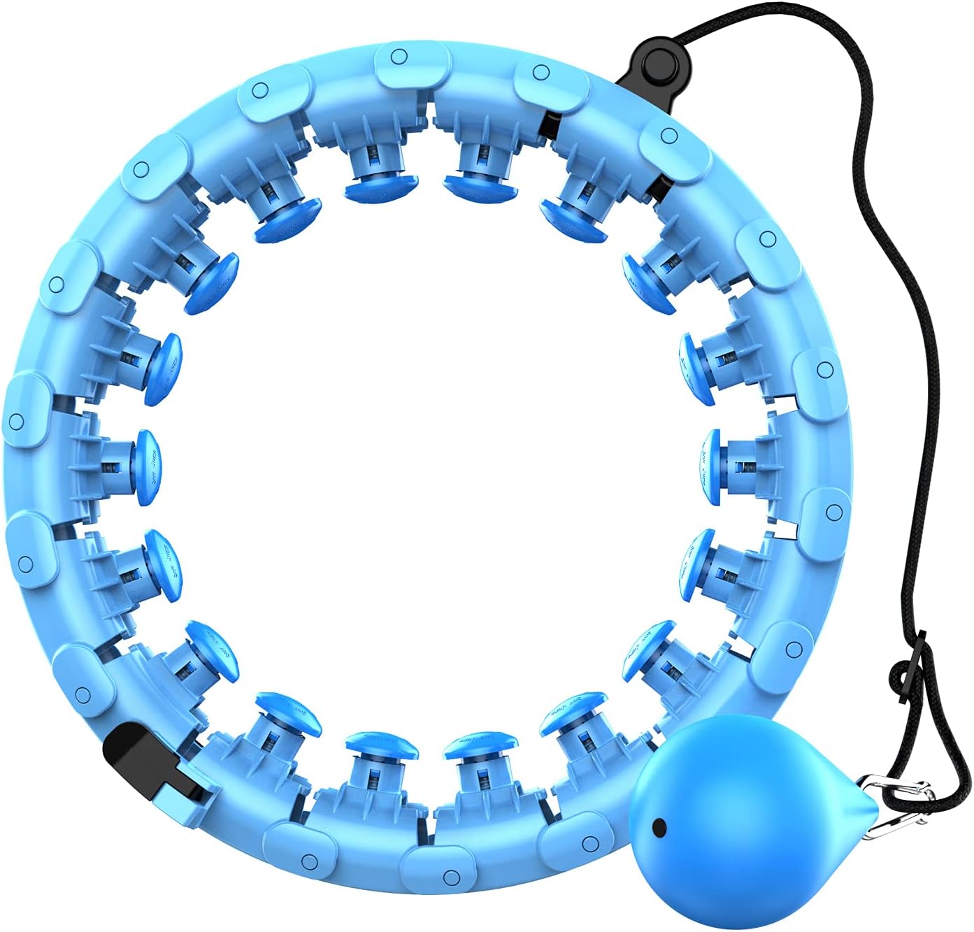 Detachable Adjustable Fitness Exercise Hoola Hoops for Women Weight Loss MSIUSU Smart Hula Exercise Hoops for Adults Weight Loss with 360 Degree Massage Detachable Adjustable Fitness Exercise Hoola Hoops for Women Weight Loss MSIUSU Smart Hula Exercise Hoops for Adults Weight Loss with 360 Degree Massage