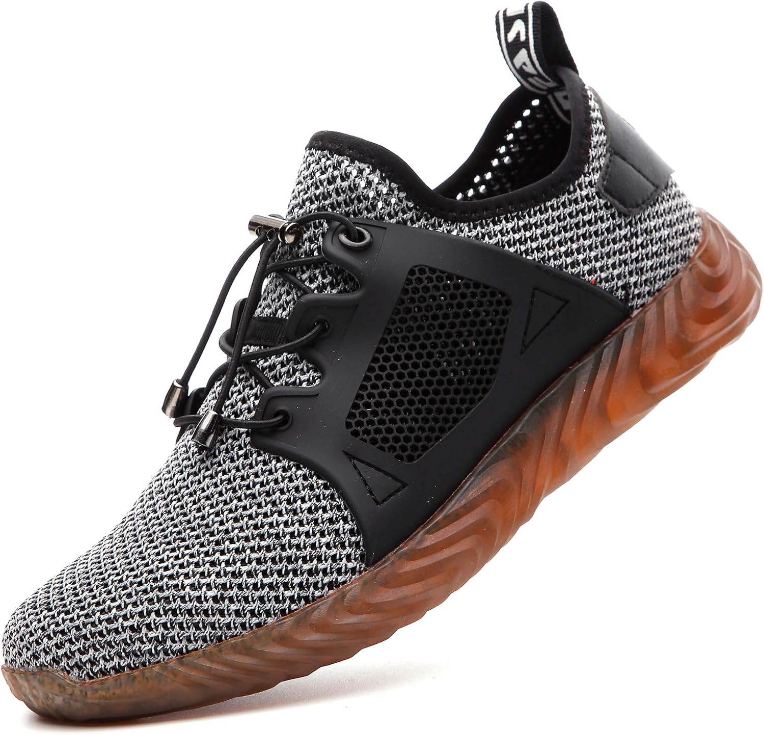 ALGGORUN Steel Toe Shoes for Men Indestructible Shoes Lightweight Breathable Puncture Proof Safety Shoes for Women ALGGORUN Steel Toe Shoes for Men Indestructible Shoes Lightweight Breathable Puncture Proof Safety Shoes for Women