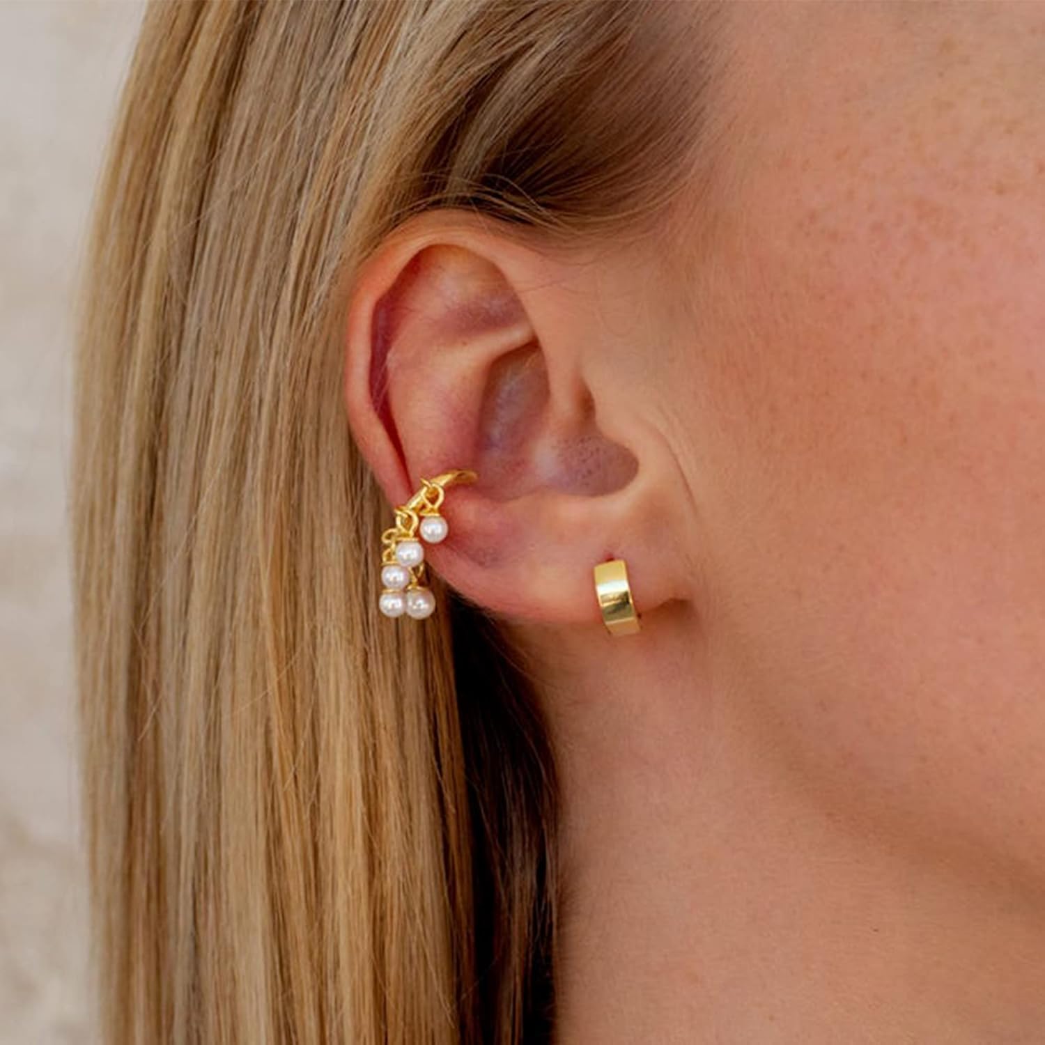925 Sterling Silver Small Hoop Earrings Hypoallergenic 14K Gold Plated Huggie Hoop Earrings for Women 925 Sterling Silver Small Hoop Earrings Hypoallergenic 14K Gold Plated Huggie Hoop Earrings for Women