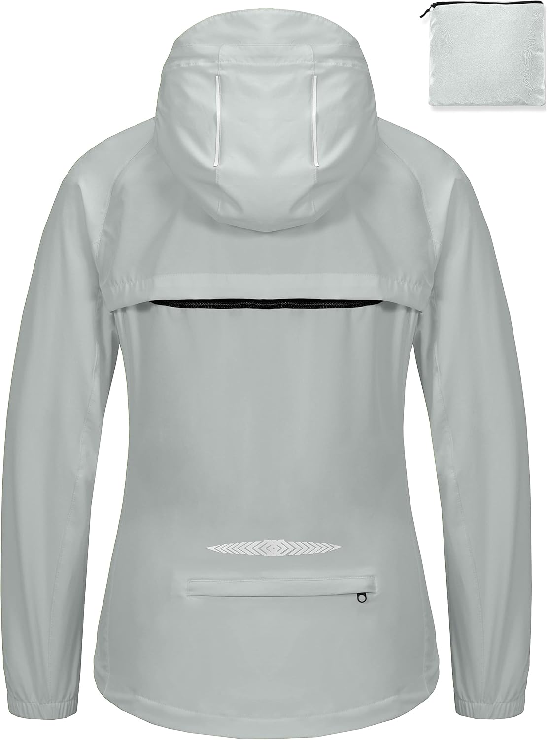 Cycling Jacket with Detachable Sleeves and Hood Little Donkey Andy Women's Quick-Dry Running Jacket UPF 50 Cycling Jacket with Detachable Sleeves and Hood Little Donkey Andy Women's Quick-Dry Running Jacket UPF 50