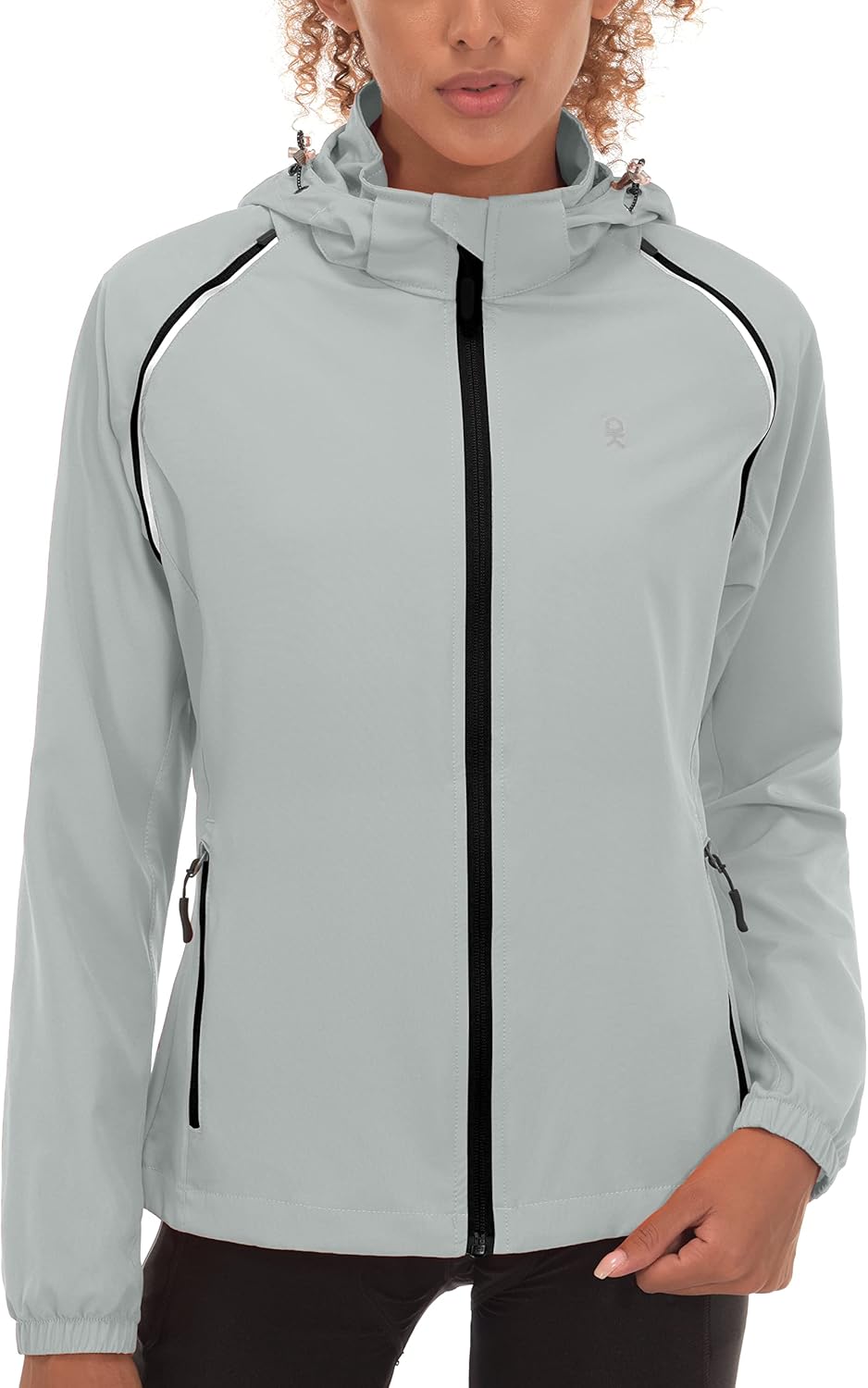 Cycling Jacket with Detachable Sleeves and Hood Little Donkey Andy Women's Quick-Dry Running Jacket UPF 50 Cycling Jacket with Detachable Sleeves and Hood Little Donkey Andy Women's Quick-Dry Running Jacket UPF 50