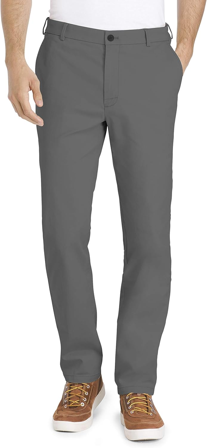 IZOD Men's Saltwater Stretch Flat Front Straight Fit Chino Pant IZOD Men's Saltwater Stretch Flat Front Straight Fit Chino Pant