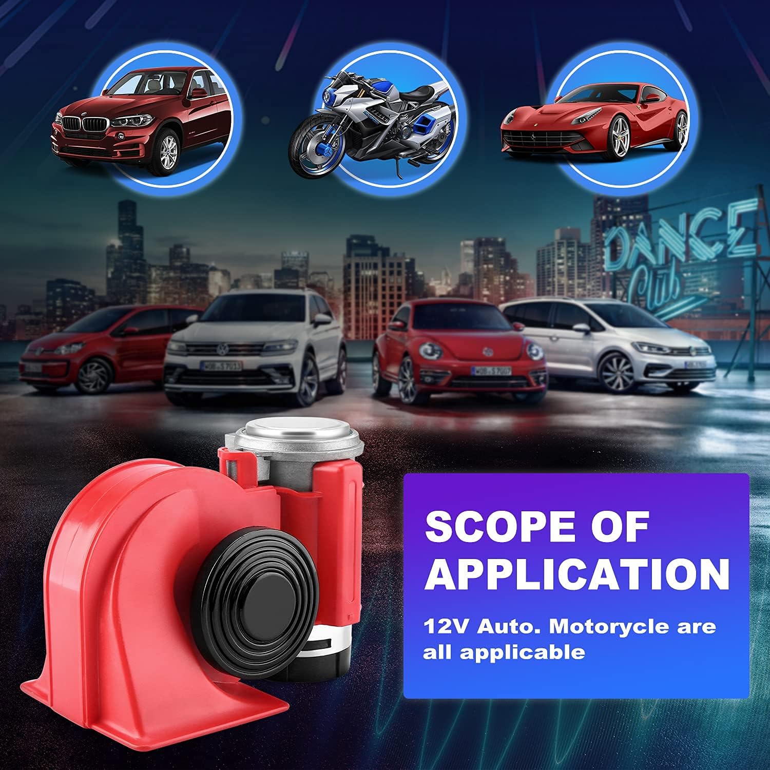 HK Compact Air Horn with Compressor Snail Electric Car Horn 12V 150db Super Loud Nautilus Wiring Harness for Any 12V Train Trucks Motorcycle Vehicles HK Compact Air Horn with Compressor Snail Electric Car Horn 12V 150db Super Loud Nautilus Wiring Harness for Any 12V Train Trucks Motorcycle Vehicles