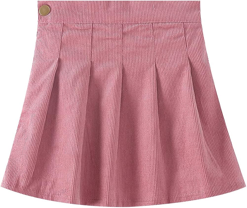WELAKEN Corduroy Skirts for Girls Toddler & Kids II Fashion Bottoms Little Girl's Bodycon Short Skirt WELAKEN Corduroy Skirts for Girls Toddler & Kids II Fashion Bottoms Little Girl's Bodycon Short Skirt