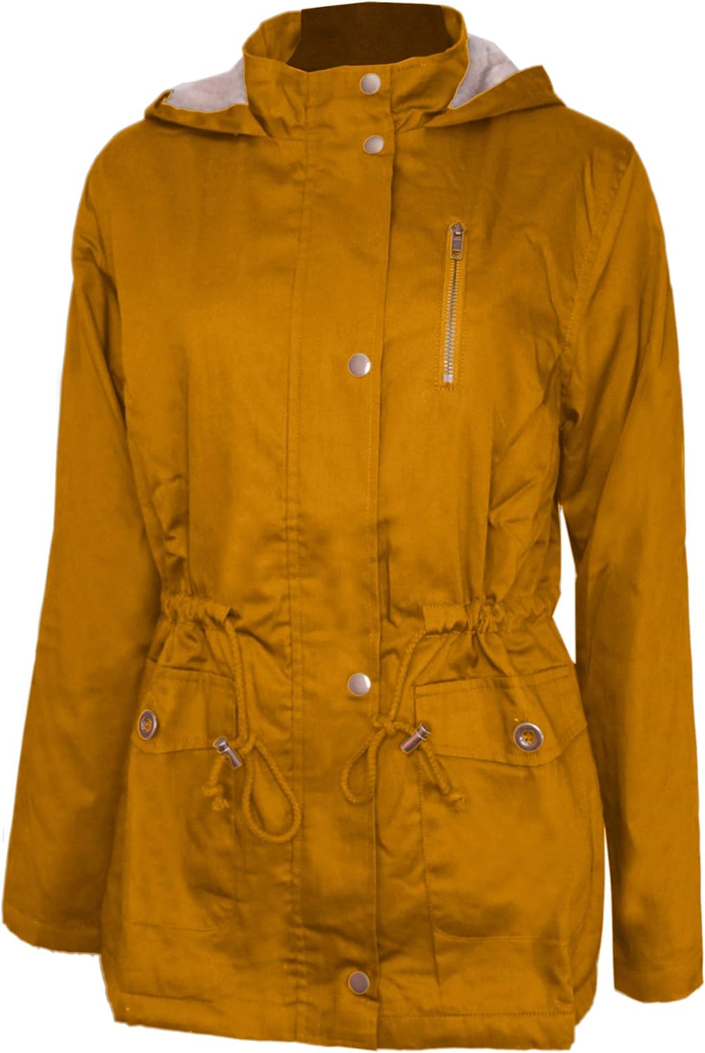 OLLIE ARNES Women's Quilted or Inner Fur Lined Sherpa Anorak Down Parka Jacket OLLIE ARNES Women's Quilted or Inner Fur Lined Sherpa Anorak Down Parka Jacket