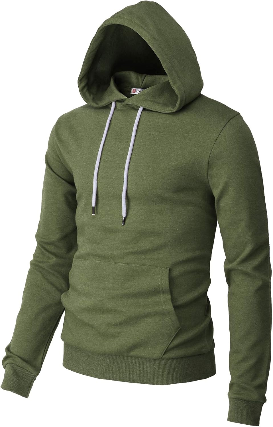 H2H Mens Casual Slim Fit Long Sleeve Hoodie Lightweight Basic Designed H2H Mens Casual Slim Fit Long Sleeve Hoodie Lightweight Basic Designed