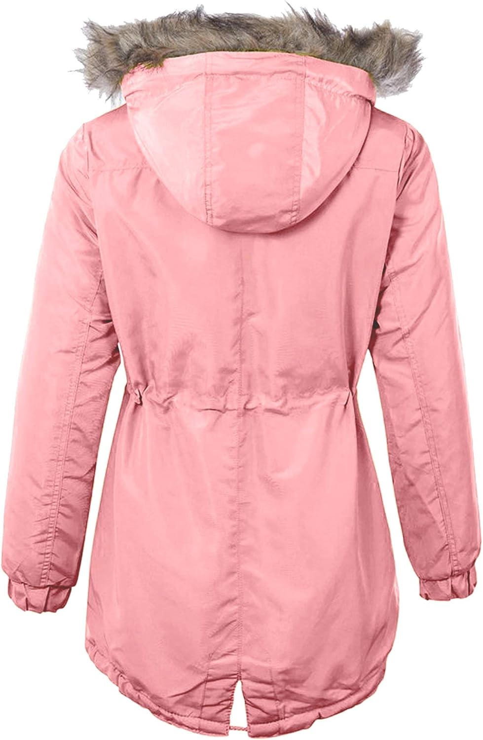 OLLIE ARNES Women's Quilted or Inner Fur Lined Sherpa Anorak Down Parka Jacket OLLIE ARNES Women's Quilted or Inner Fur Lined Sherpa Anorak Down Parka Jacket