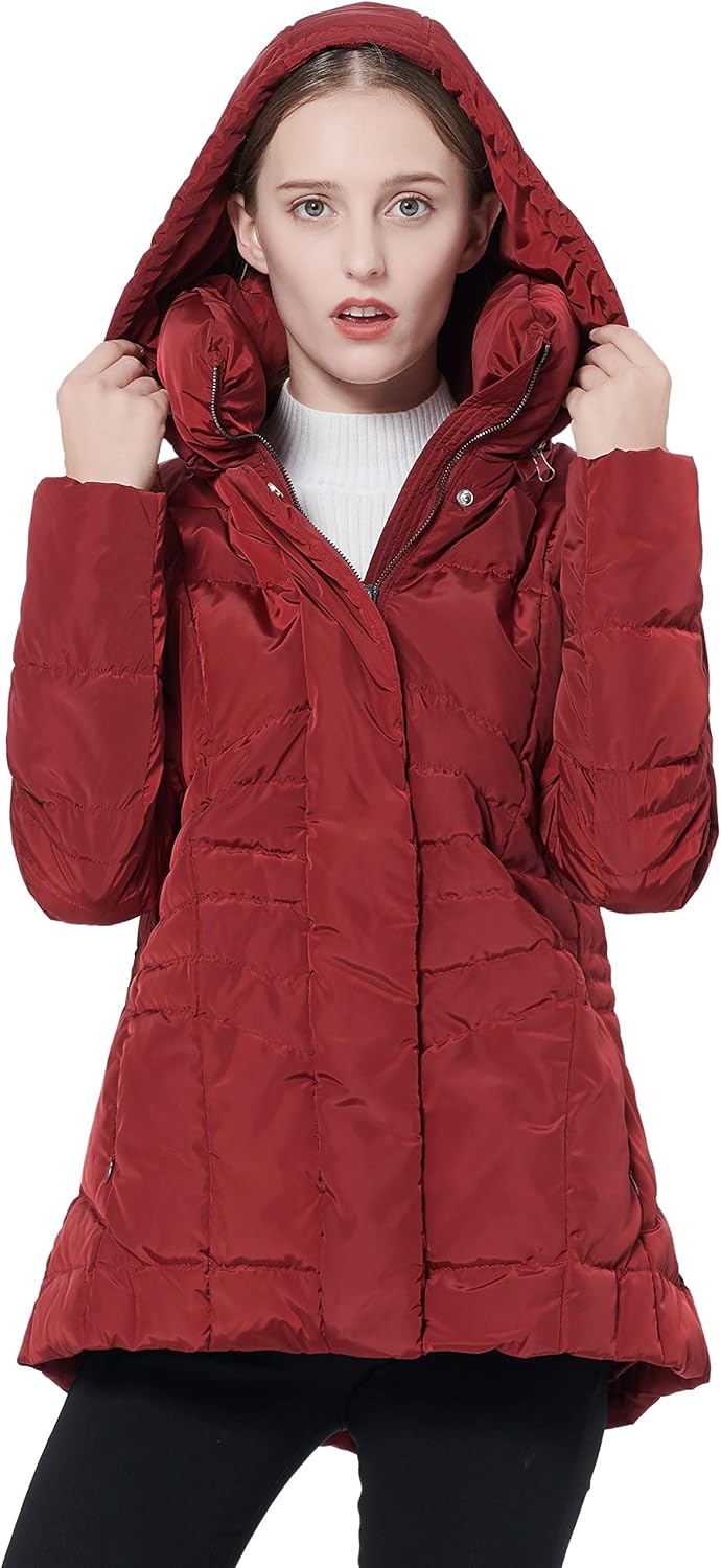 Orolay Women's Warm Winter Down Coat Hooded Puffer Jacket Orolay Women's Warm Winter Down Coat Hooded Puffer Jacket