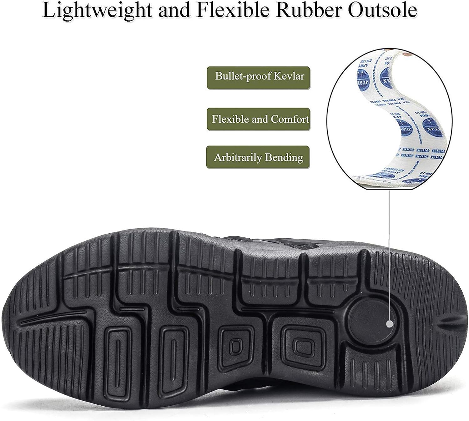 ALGGORUN Steel Toe Shoes for Men Indestructible Shoes Lightweight Breathable Puncture Proof Safety Shoes for Women ALGGORUN Steel Toe Shoes for Men Indestructible Shoes Lightweight Breathable Puncture Proof Safety Shoes for Women
