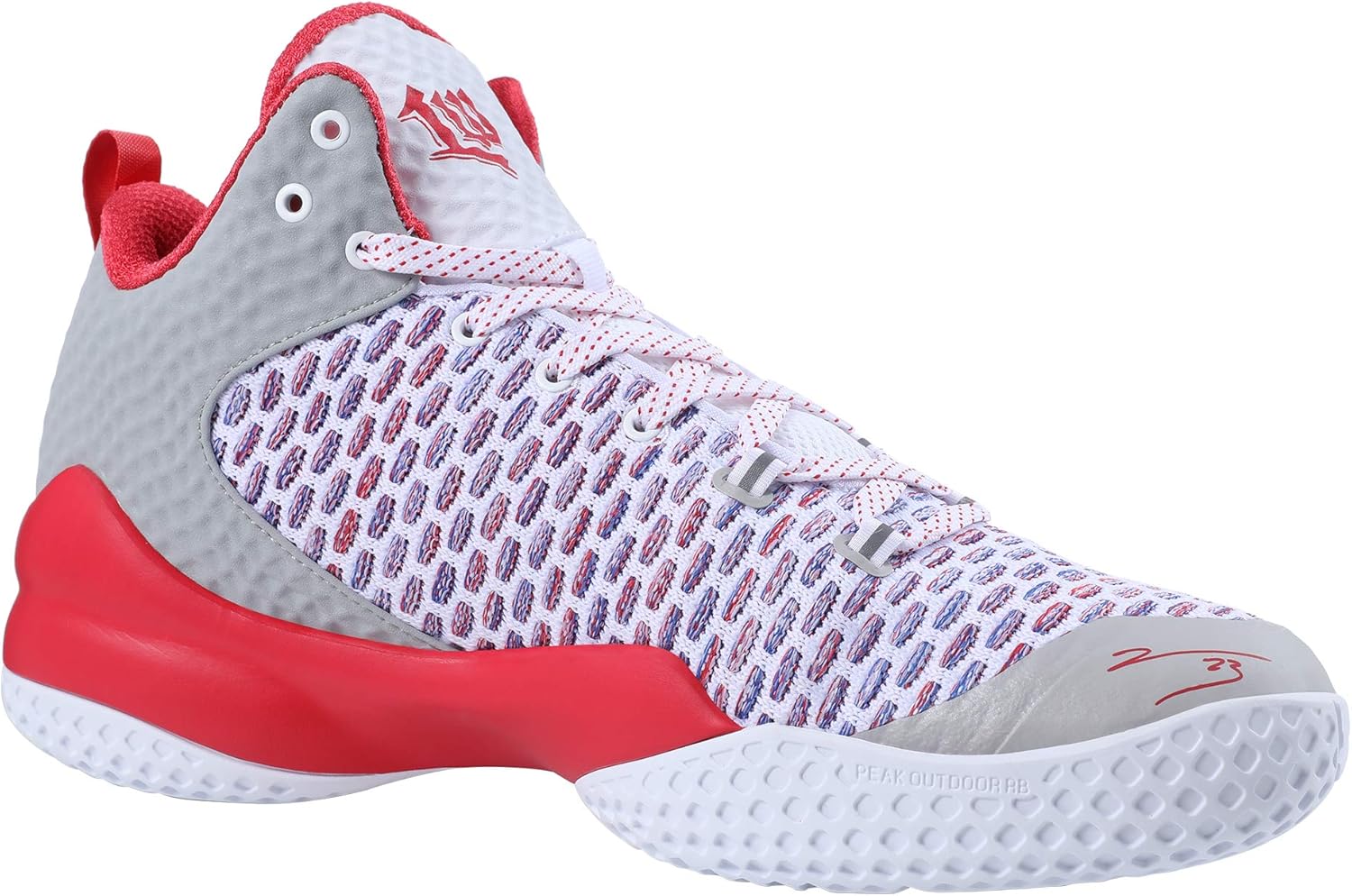PEAK High Top Mens Basketball Shoes Lou Williams Streetball Master Breathable Non Slip Outdoor Sneakers Cushioning Workout Shoes for Fitness PEAK High Top Mens Basketball Shoes Lou Williams Streetball Master Breathable Non Slip Outdoor Sneakers Cushioning Workout Shoes for Fitness