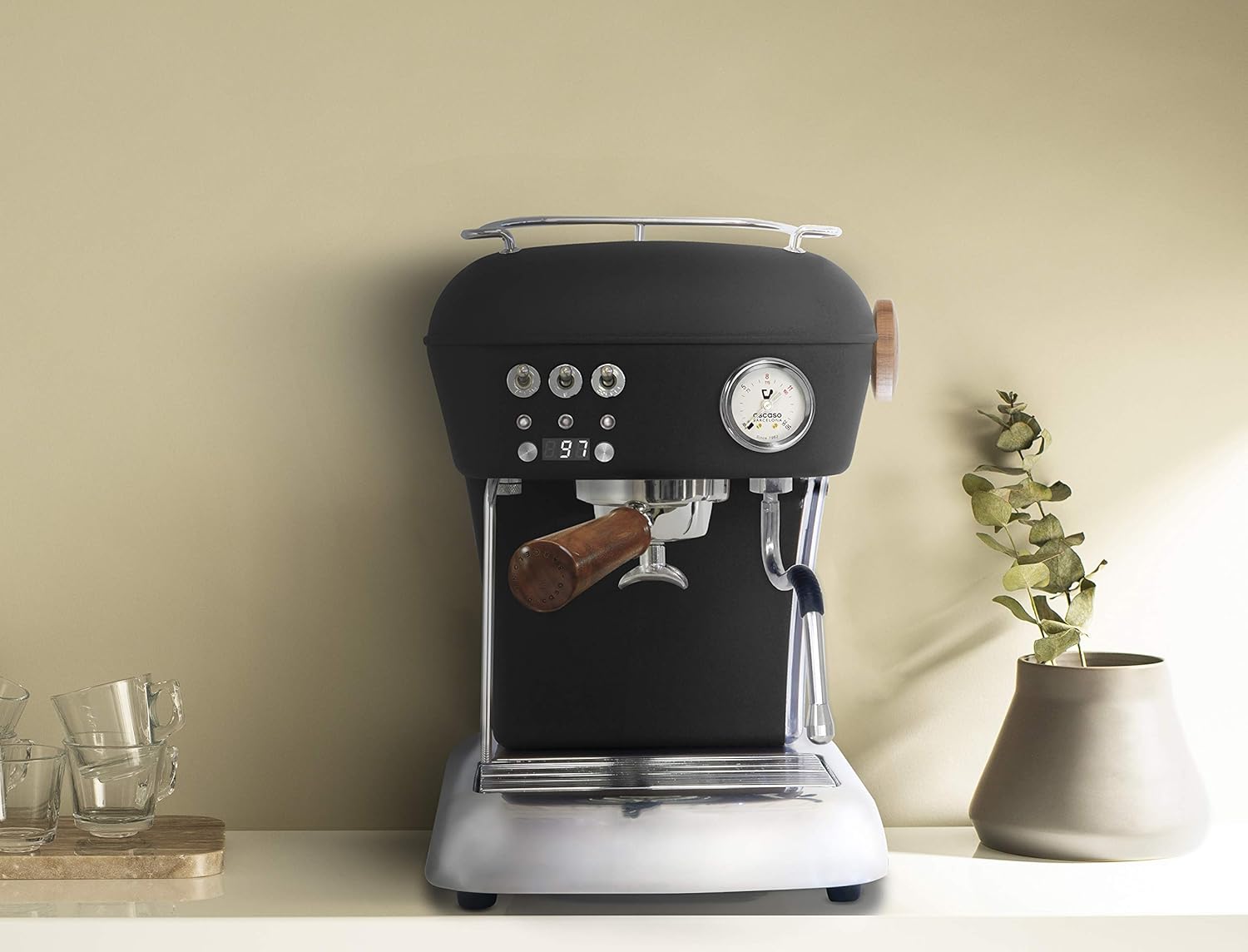 Ascaso Dream PID Programmable Home Espresso Machine w/Volumetric Controls 120V Polar White Ascaso Dream PID Programmable Home Espresso Machine w/Volumetric Controls 120V Polar White