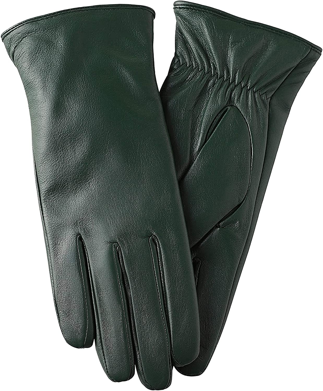 Super-soft Leather Winter Gloves for Women Full-Hand Touchscreen Warm Cashmere Lined Perfect Appearance Super-soft Leather Winter Gloves for Women Full-Hand Touchscreen Warm Cashmere Lined Perfect Appearance