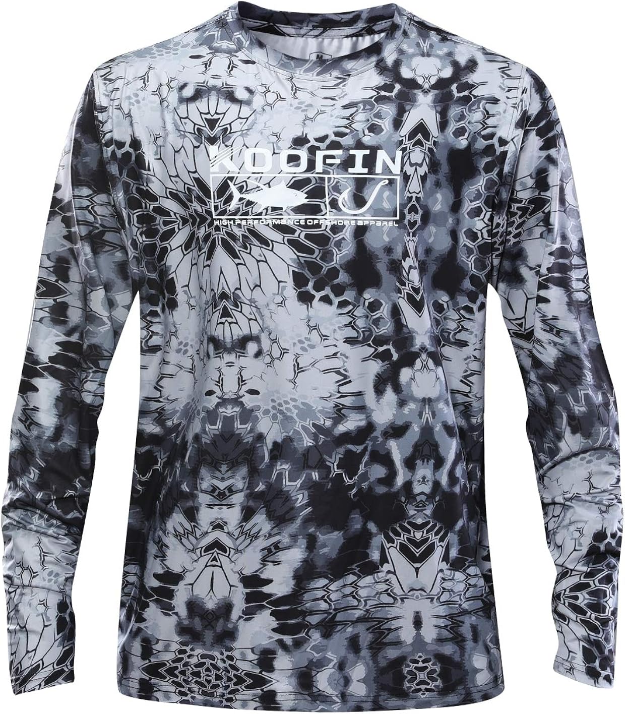 Performance Long Sleeve Bass Fishing Shirt UPF50 Sun Protection Dry-Fit Moisture Wicking Loose Fit Performance Long Sleeve Bass Fishing Shirt UPF50 Sun Protection Dry-Fit Moisture Wicking Loose Fit