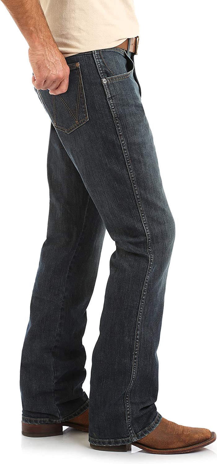 Wrangler Men's Retro Slim Fit Boot Cut Jean Wrangler Men's Retro Slim Fit Boot Cut Jean