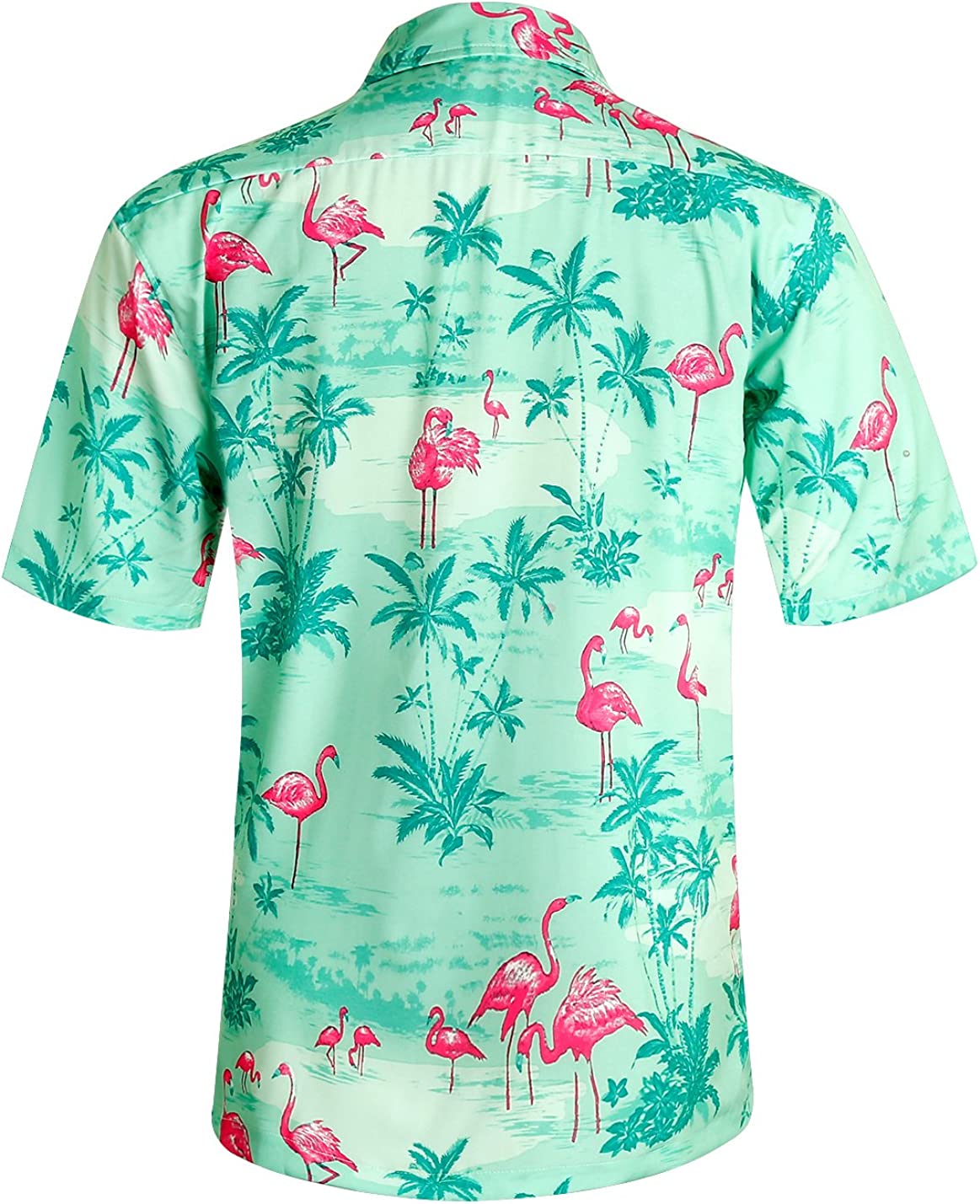 ZHPUAT Men's Funky Hawaiian Shirt Short Sleeve Button Down Tropical Print Shirts Beach Party Holiday ZHPUAT Men's Funky Hawaiian Shirt Short Sleeve Button Down Tropical Print Shirts Beach Party Holiday