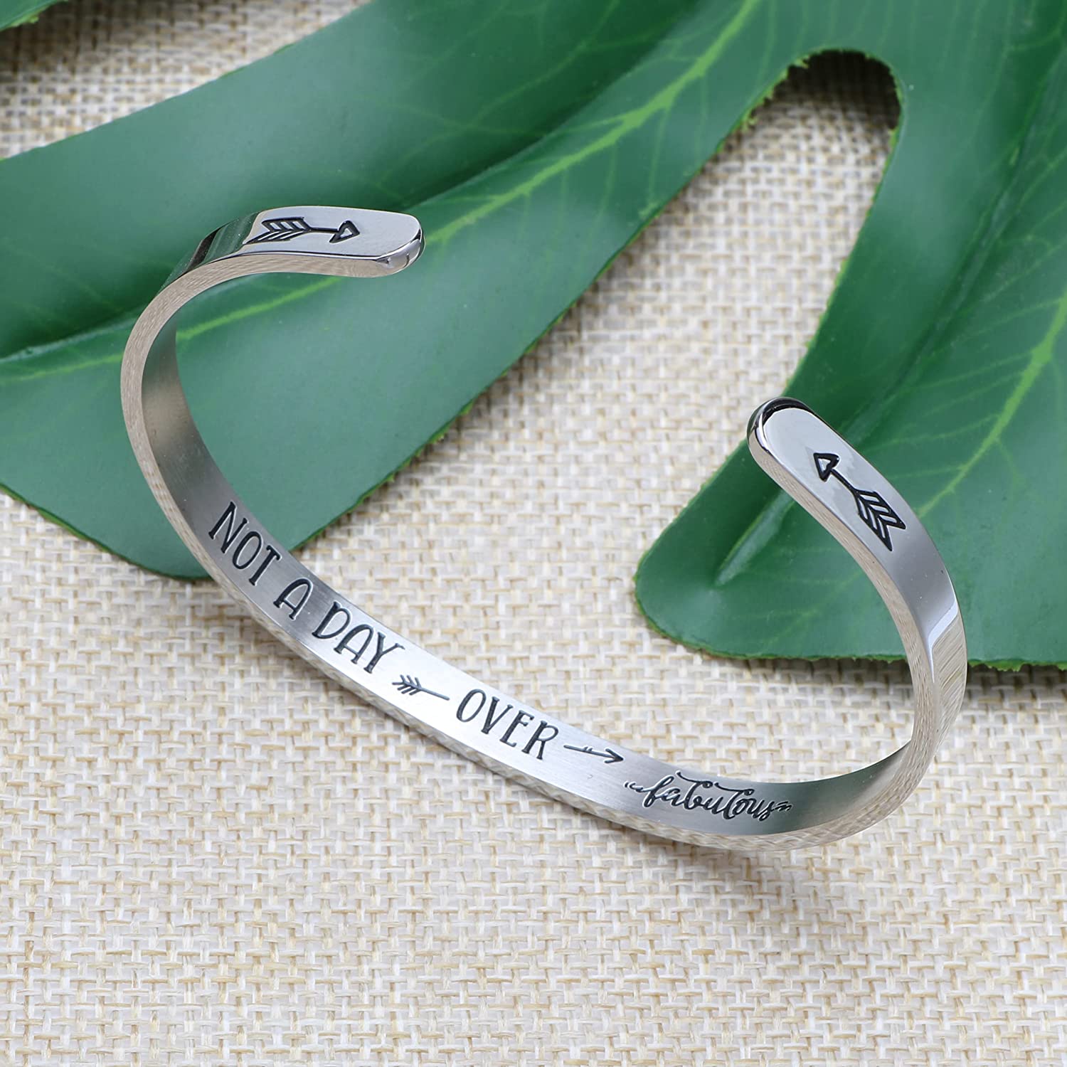 Joycuff Funny Gift for Women Inspirational Bracelet Mantra Cuff Friend Encouragement Jewelry for Daughter Sister Wife Mom Friendship Joycuff Funny Gift for Women Inspirational Bracelet Mantra Cuff Friend Encouragement Jewelry for Daughter Sister Wife Mom Friendship