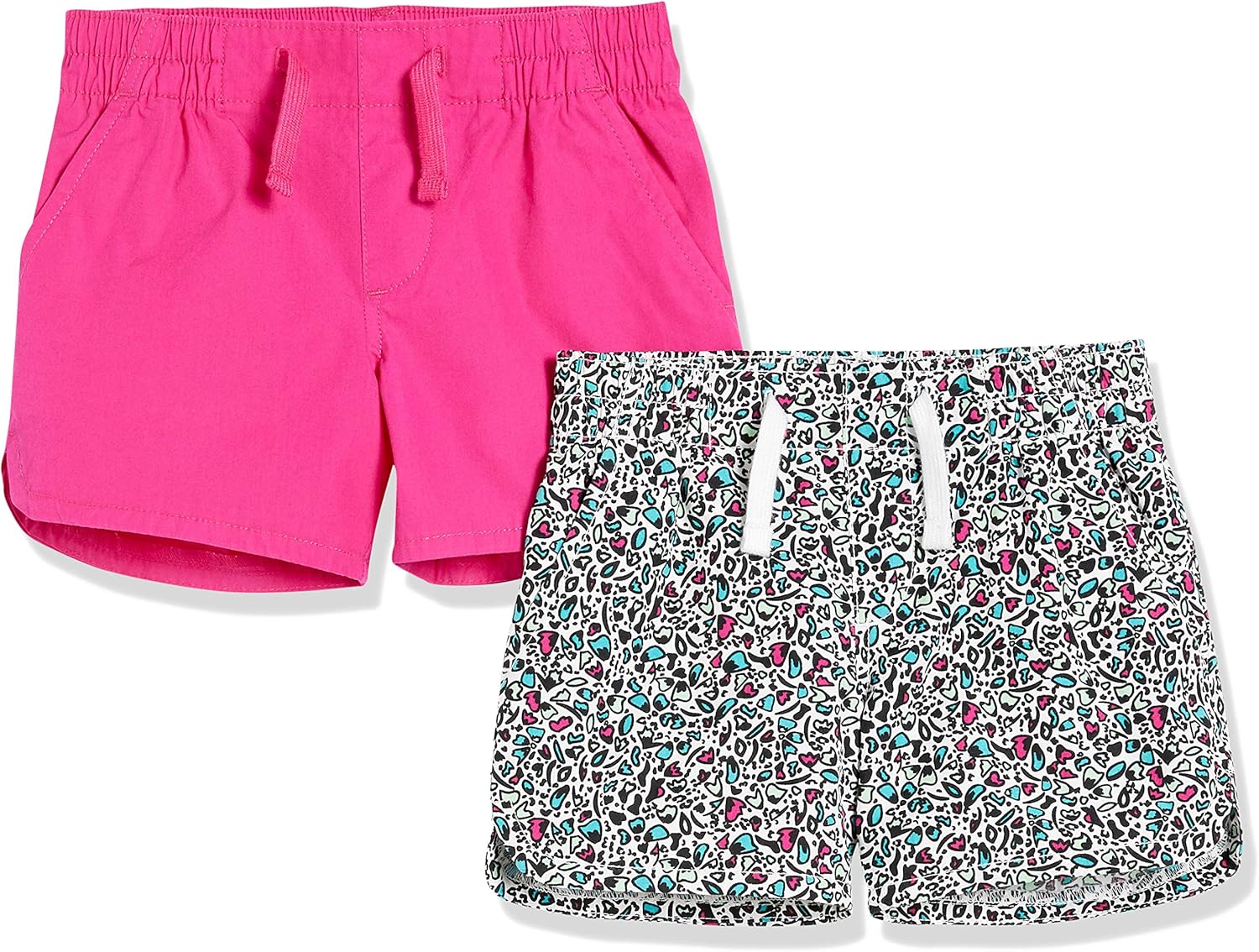 Essentials Girls' 2-Pack Active Running Short Essentials Girls' 2-Pack Active Running Short