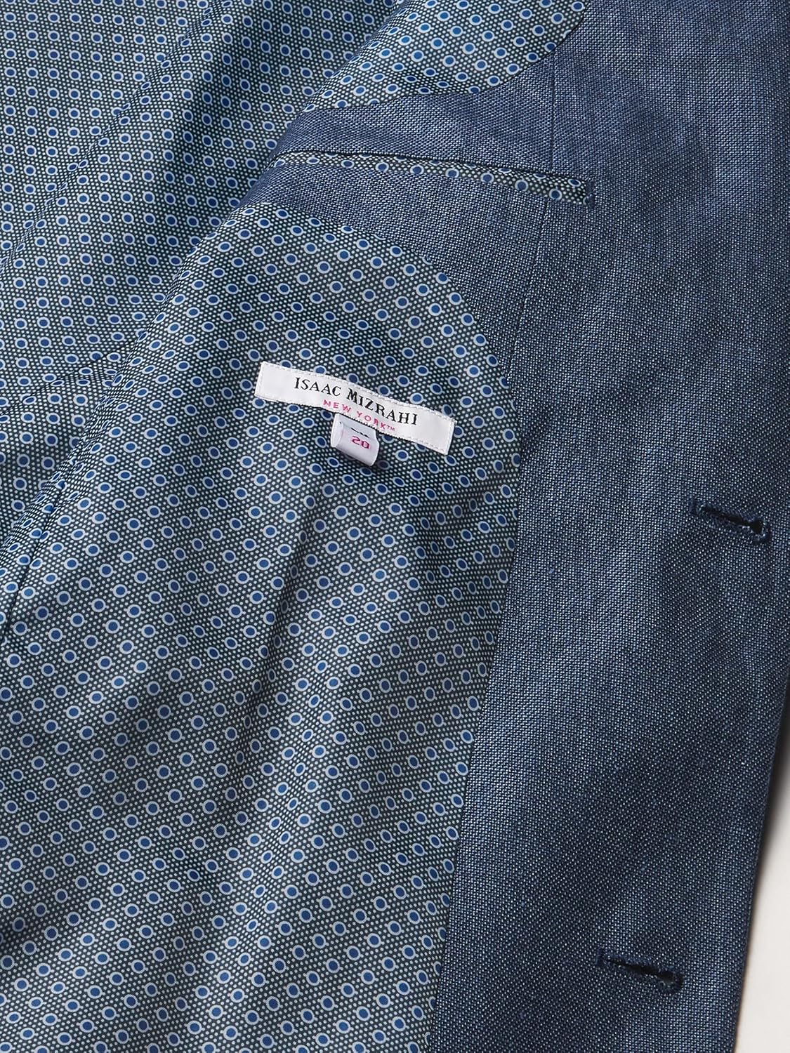 Isaac Mizrahi Slim Fit Boy's 2pc Linen Blend Suit Isaac Mizrahi Slim Fit Boy's 2pc Linen Blend Suit